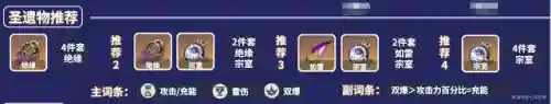 雷电将军公子阵容搭配(白骑士月光搭配什么阵容)插图3
