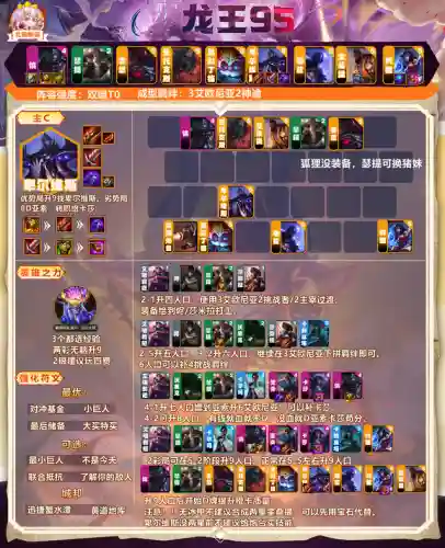 龙王95阵容装备怎么搭配(云顶之弈最新阵容95至尊)插图6