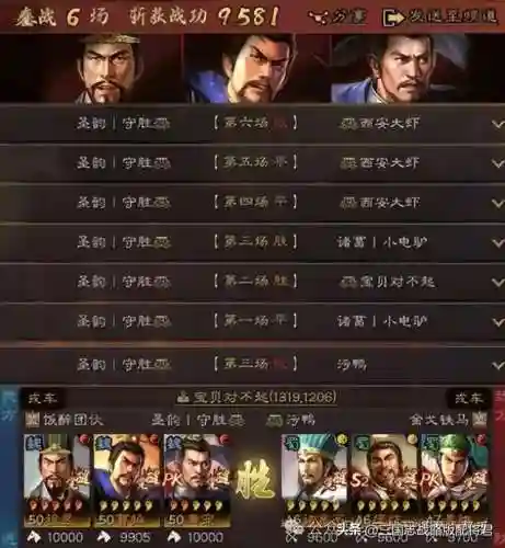 全新阵容推荐实战战法搭配(三国志战略版最佳阵容)插图1