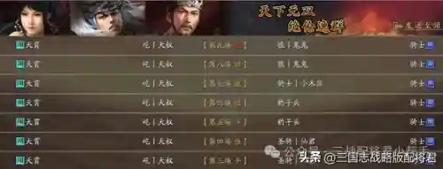 三国志战略版马超三势阵容(三势阵T0马超阵容)插图1