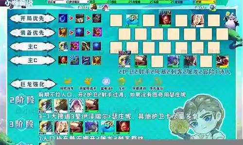 护卫战甲阵容搭配攻略