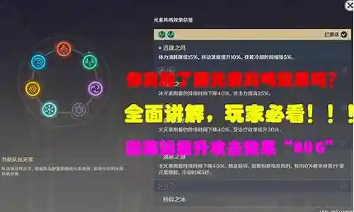 元素阵容搭配加成攻略