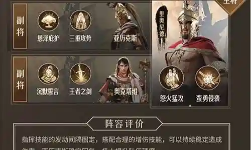 重返帝国枪最强阵容搭配