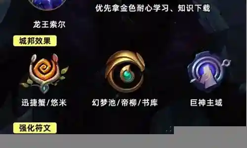 龙王战士阵容装备搭配图