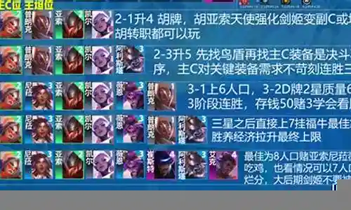 缠绕大师阵容搭配