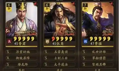 曹操武将谋士阵容搭配