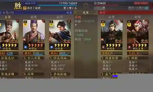 吕布荀彧阵容搭配图表