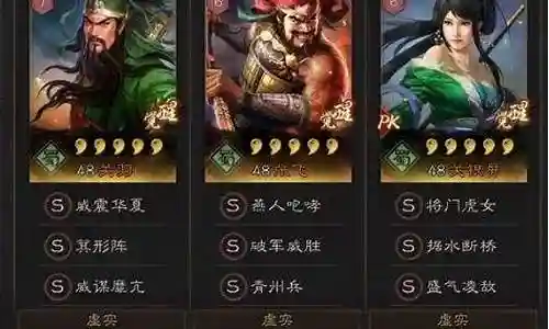 张飞更新最强阵容搭配图