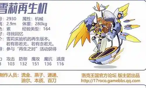 雪莉再生机阵容搭配