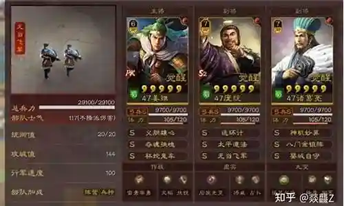 三城之战阵容搭配