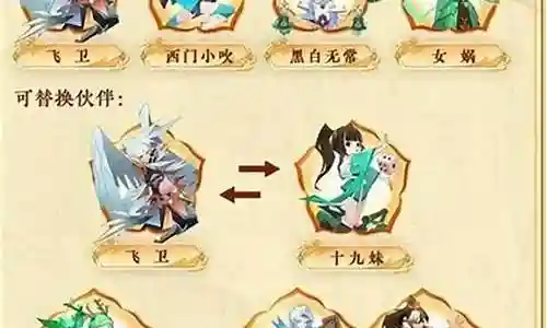 神仙道飞卫阵容搭配