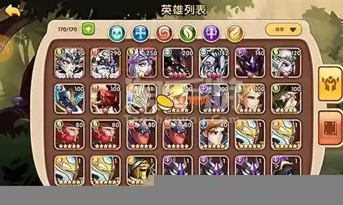放置奇兵全英雄阵容搭配