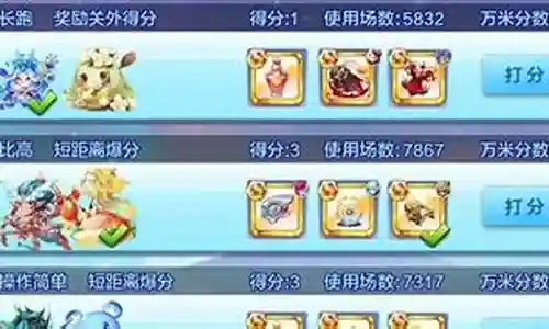酷跑虞姬竞速阵容搭配