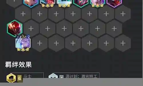 阵容源计划