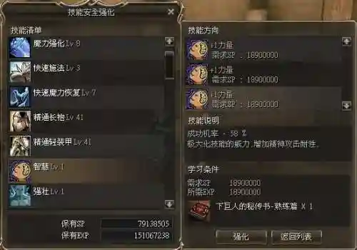天堂2技能守护之势
