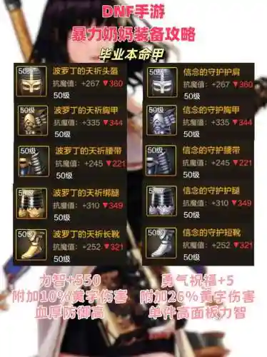 奶妈神器武器选什么插图