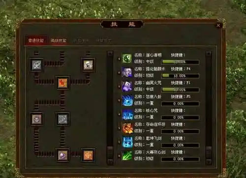 传奇世界gm技能升级
