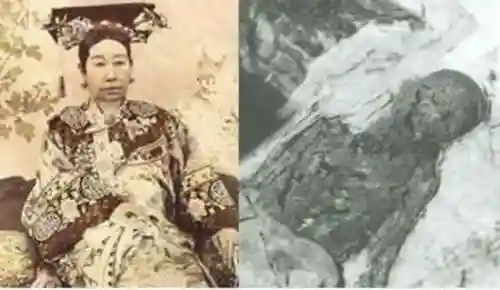 慈禧尸体阵容