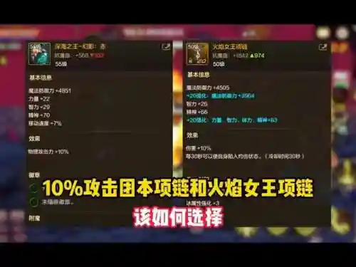 加技能攻击力的项链可以买