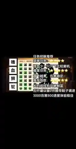梦幻西游狮驼任务怎么样