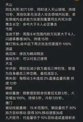 手游天龙八部技能升级经验插图1