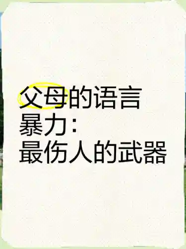 语言暴力武器插图1