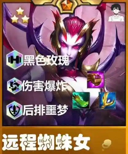 蜘蛛女阵容