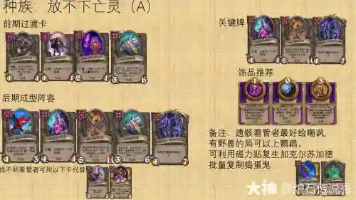 亡灵终极阵容