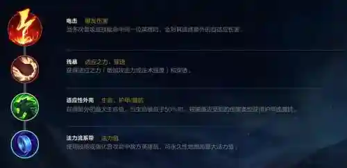 光辉技能加成插图