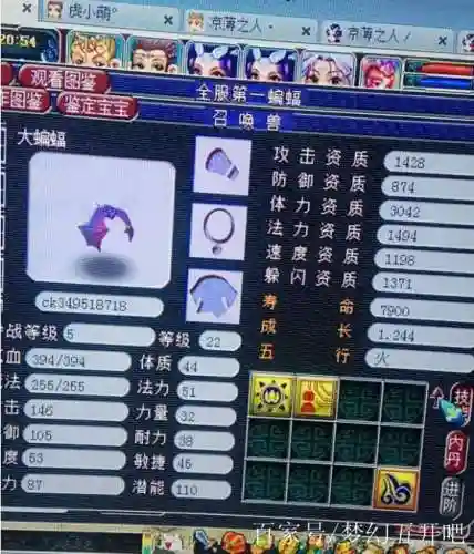 梦幻西游召唤兽饰品大蝙蝠插图1