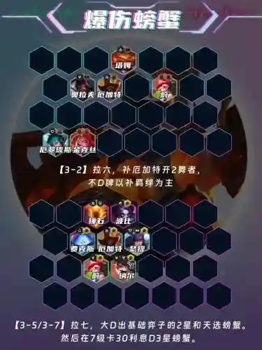 克制螃蟹阵容插图1