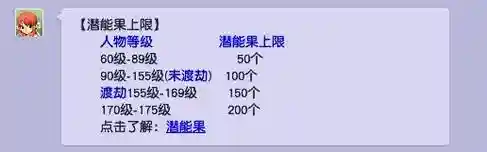 梦幻西游潜能果系统有多少钱，梦幻西游中潜能果使用上限是插图1