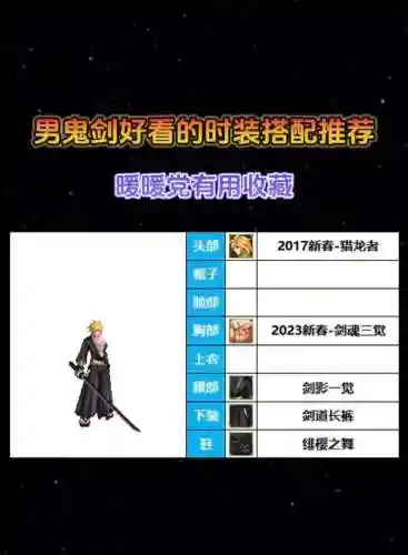 平民男鬼用什么装备搭配，男鬼日常用什么套装插图1