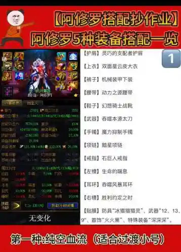 dnf阿修罗暗影9装备搭配，阿修罗暗影套舰炮攻略插图