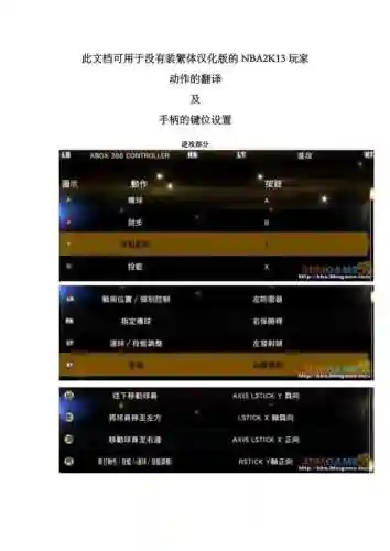 nba2k13技能翻译，nba2k13界面中文翻译插图1