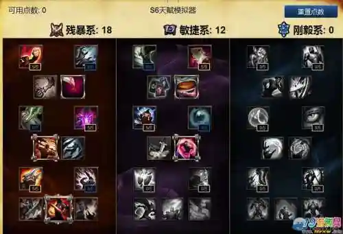 武器打上单符文天赋，上单卡牌符文天赋