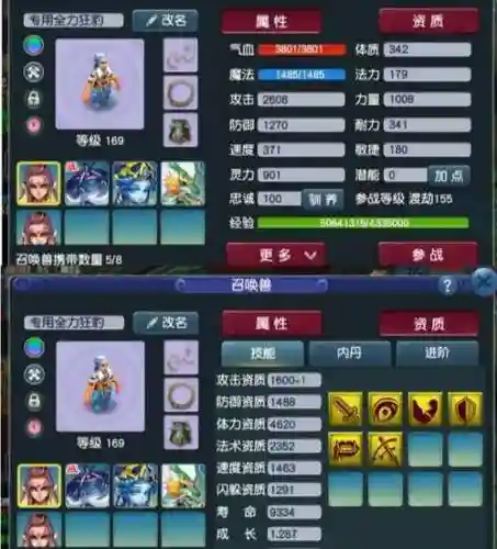 梦幻6技能狂豹怎么打书，梦幻6技能全红狂豹多少钱插图1