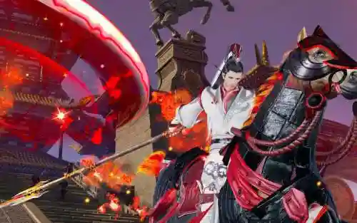 剑网三天策武器炎枪，剑网三天策武器外观哪个好看插图