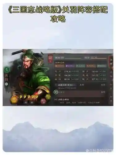 三国志关羽吕布的阵容搭配，三国志关羽吕布的阵容搭配图插图1