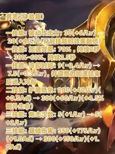 黄忠第四技能的时候怎么移动，黄忠的一技能被动