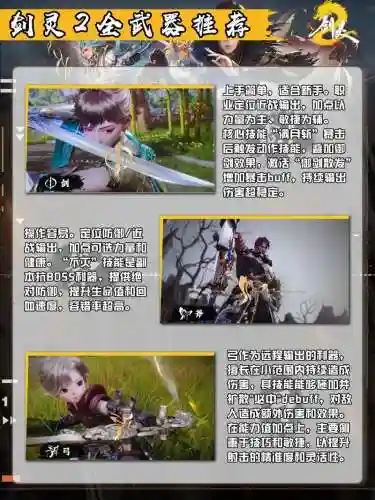 剑灵在哪打武器好，剑灵武器攻略插图1