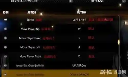nba2k13技能翻译，nba2k13键位设置翻译插图1