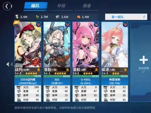 战舰少女阵容搭配，战舰少女所有人物大全插图
