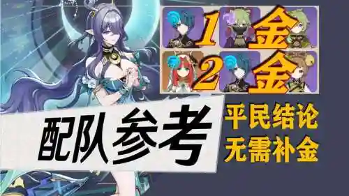 0命原神阵容搭配，原神0命值得培养的角色插图