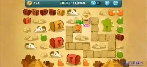保卫萝卜2的30关攻略图解，保卫萝卜2三十关攻略插图