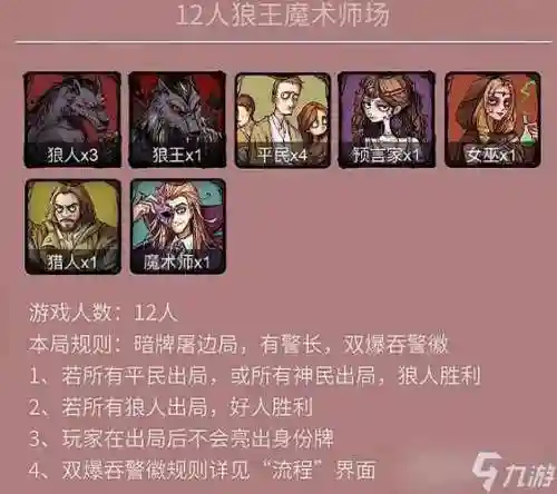 狼人杀魔法师的技能加点，狼人魔术师的技能插图1
