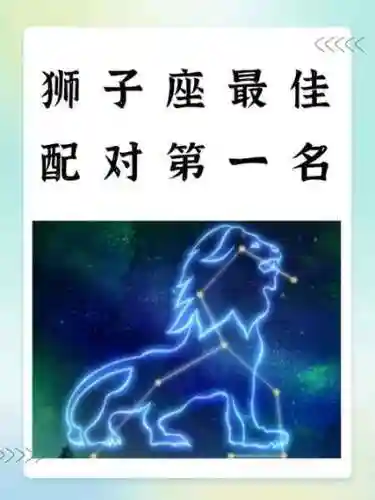 狮子座阵容搭配，狮子座最佳组合插图1