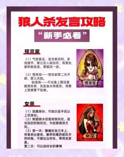 狼人杀角色技能搭配插图1