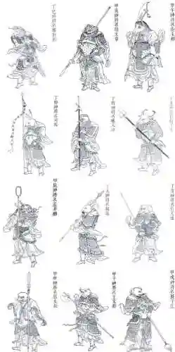 六甲神将主动技能，六甲神将是什么意思插图1
