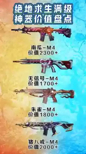 吃鸡所有装备数据，吃鸡装备图鉴插图1